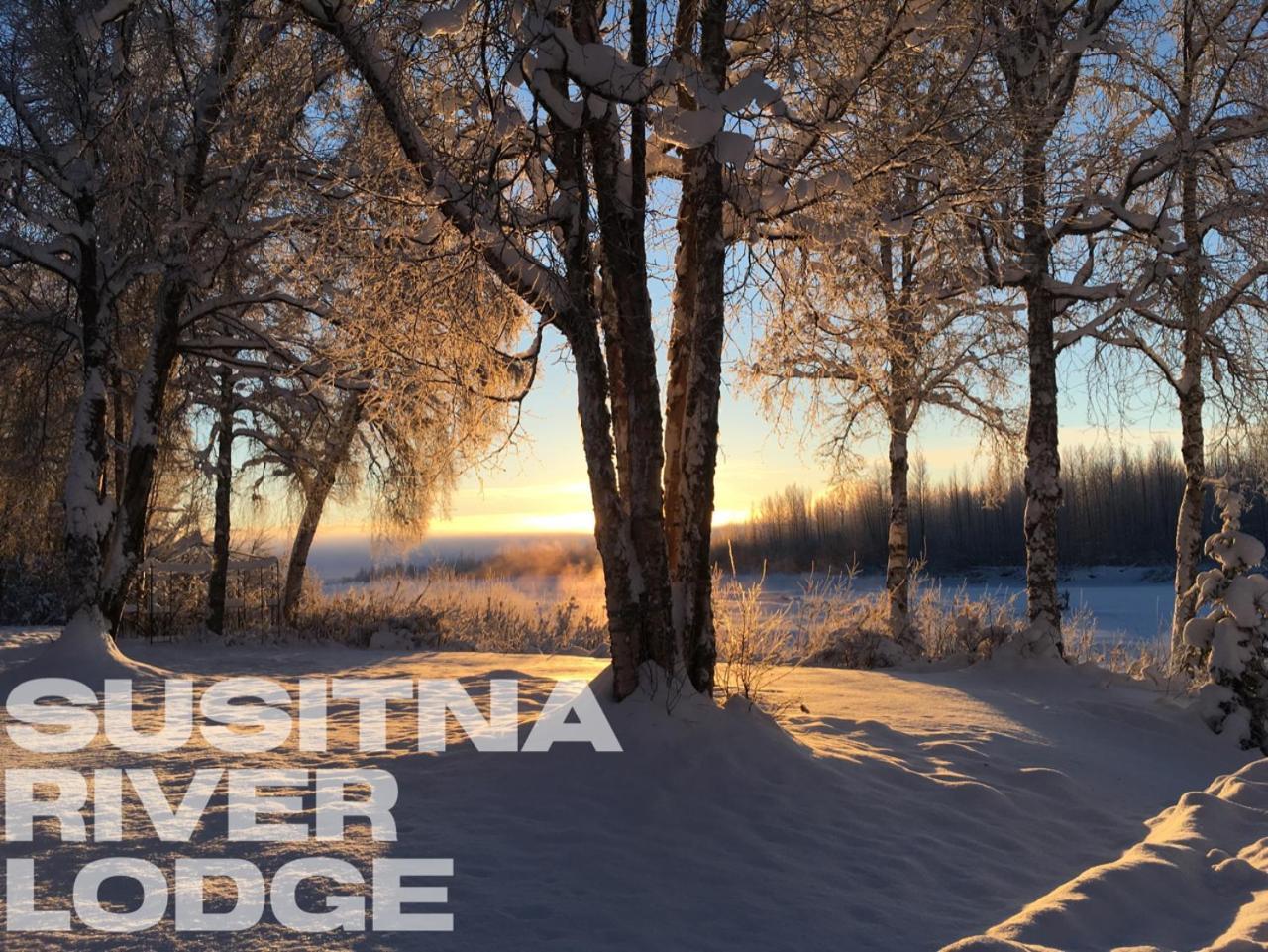 Susitna River Lodging, Backwoods Cabins Talkeetna Dış mekan fotoğraf
