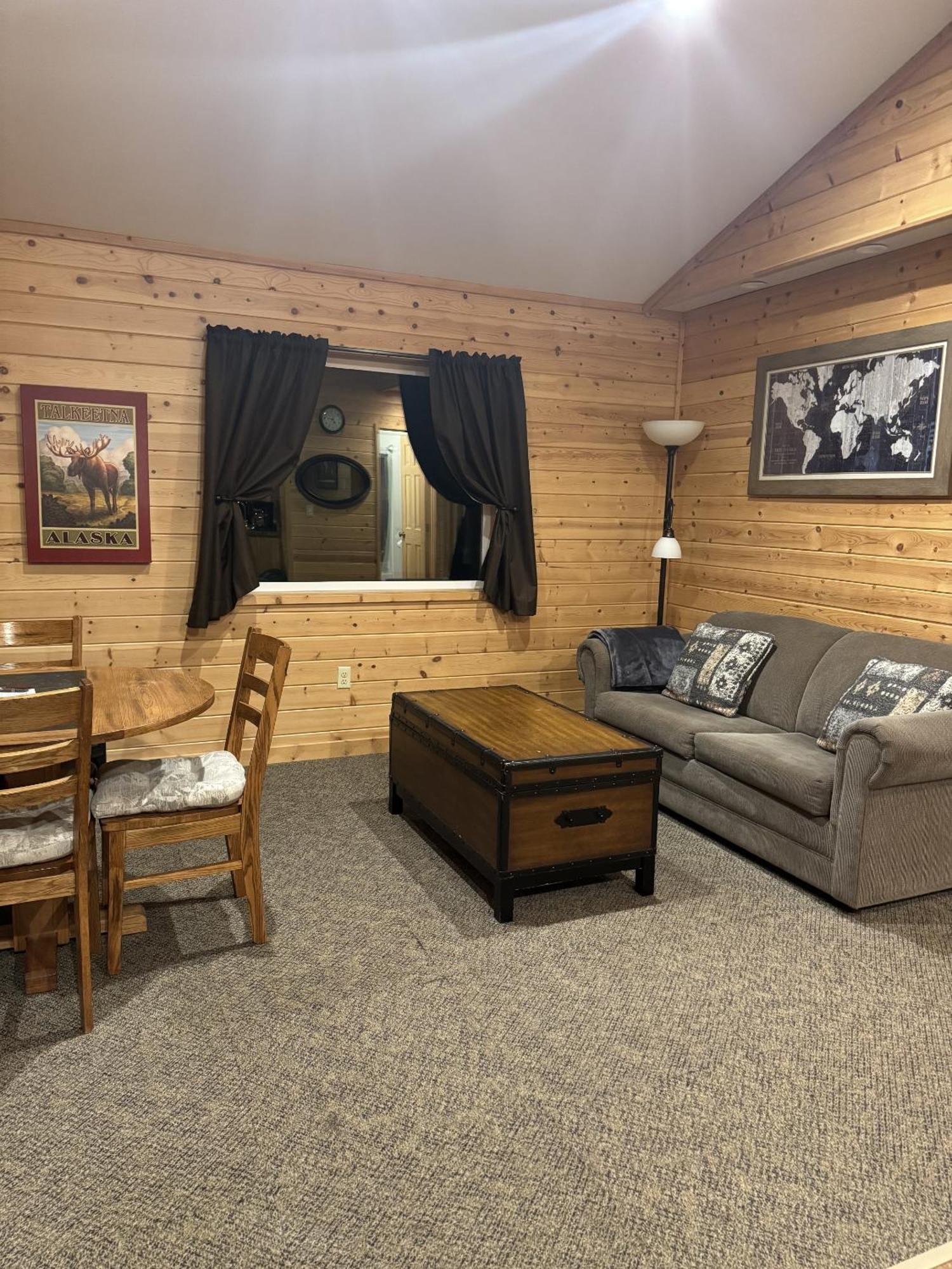 Susitna River Lodging, Backwoods Cabins Talkeetna Dış mekan fotoğraf