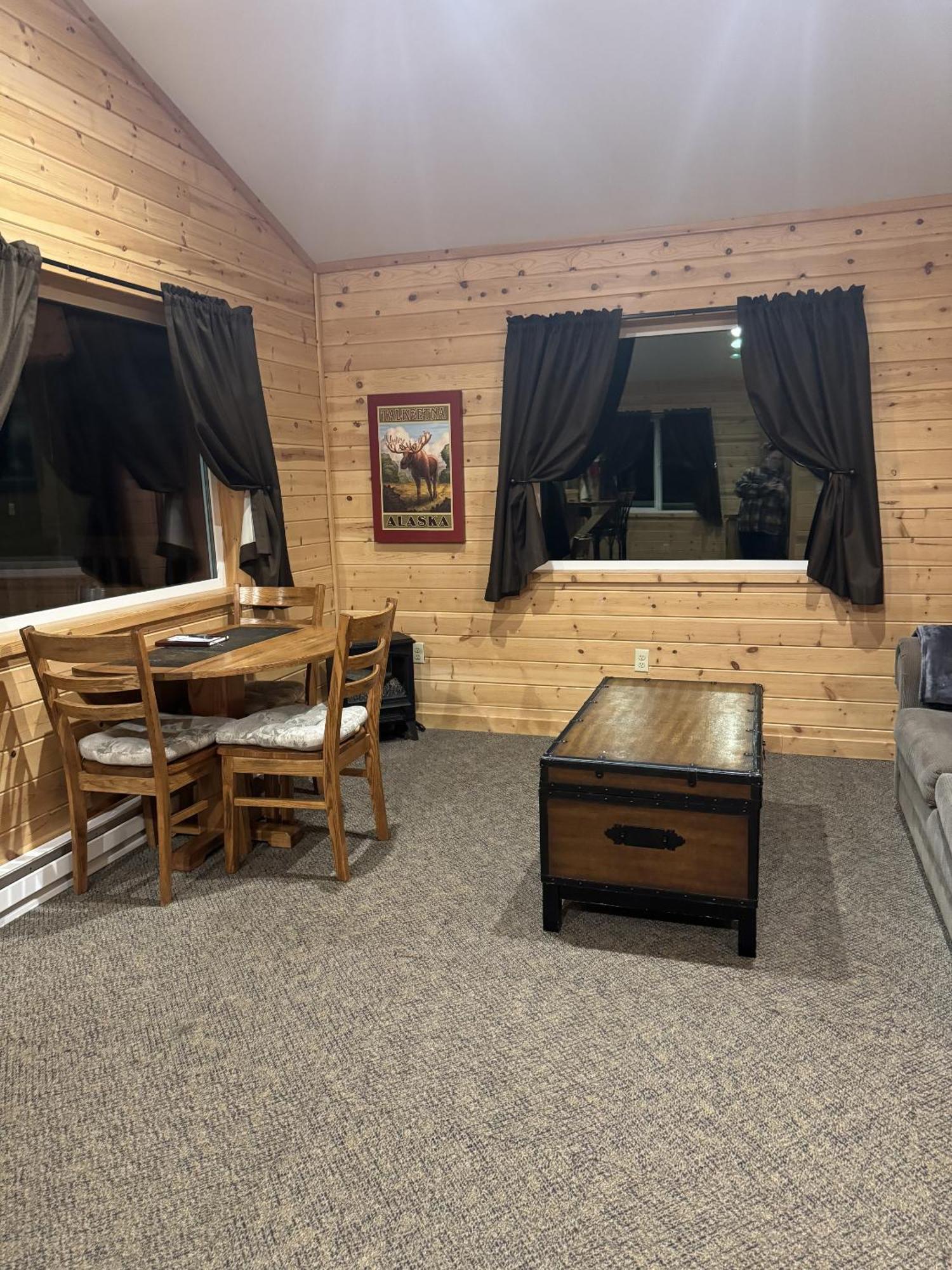 Susitna River Lodging, Backwoods Cabins Talkeetna Dış mekan fotoğraf